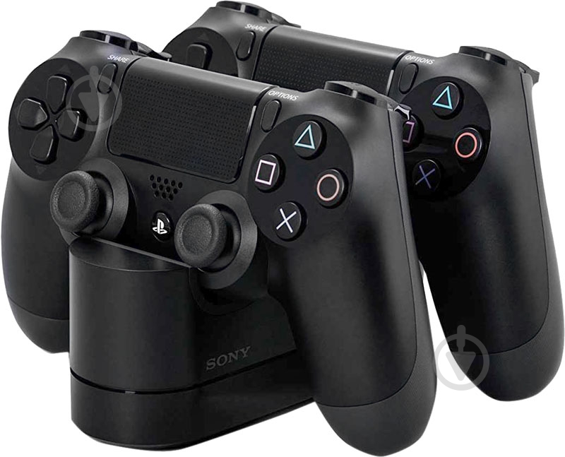 Зарядна станція Sony PlayStation Dualshock 4 (9230779) black - фото 2