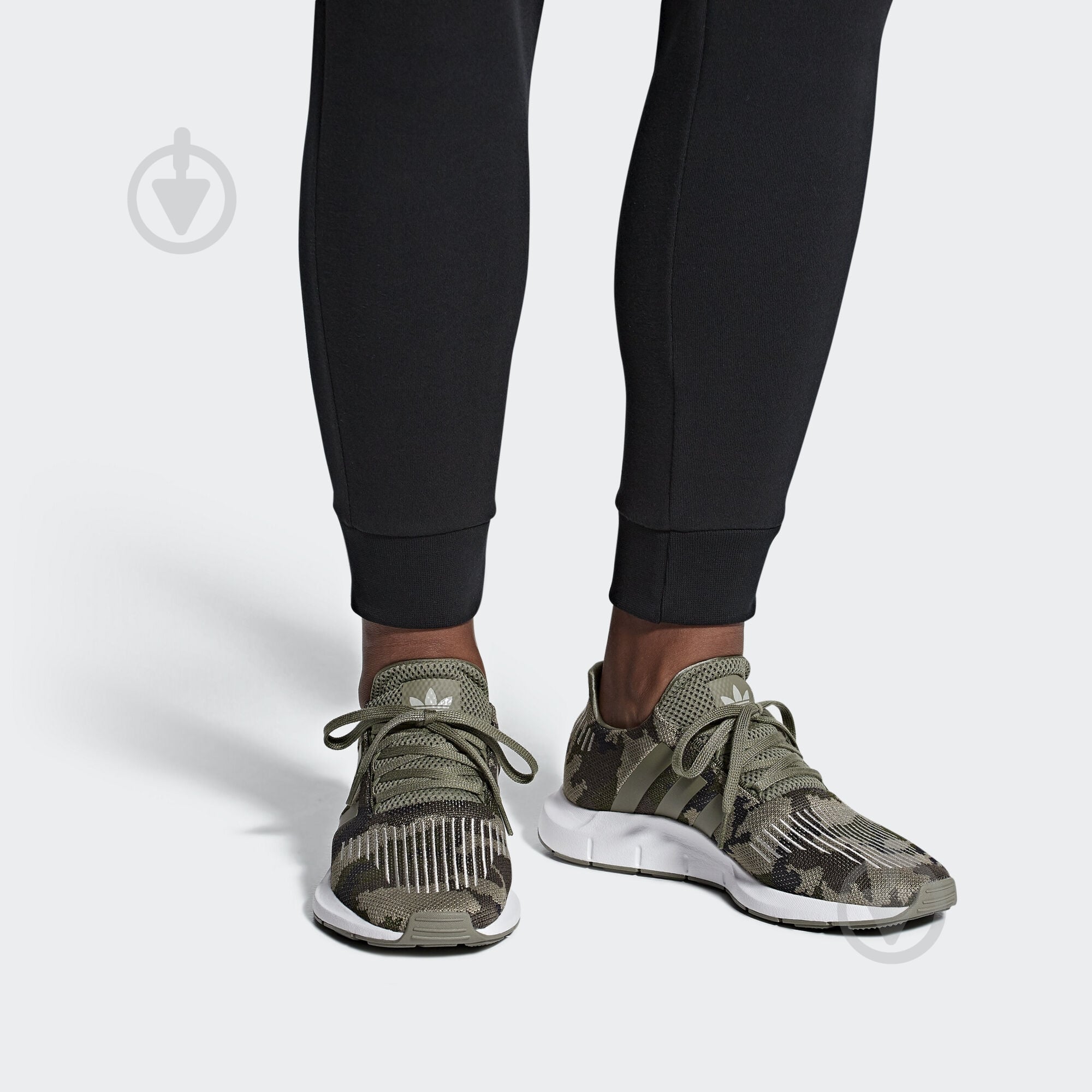 Кроссовки мужские Adidas SWIFT RUN BD7976 р.42 хаки - фото 10