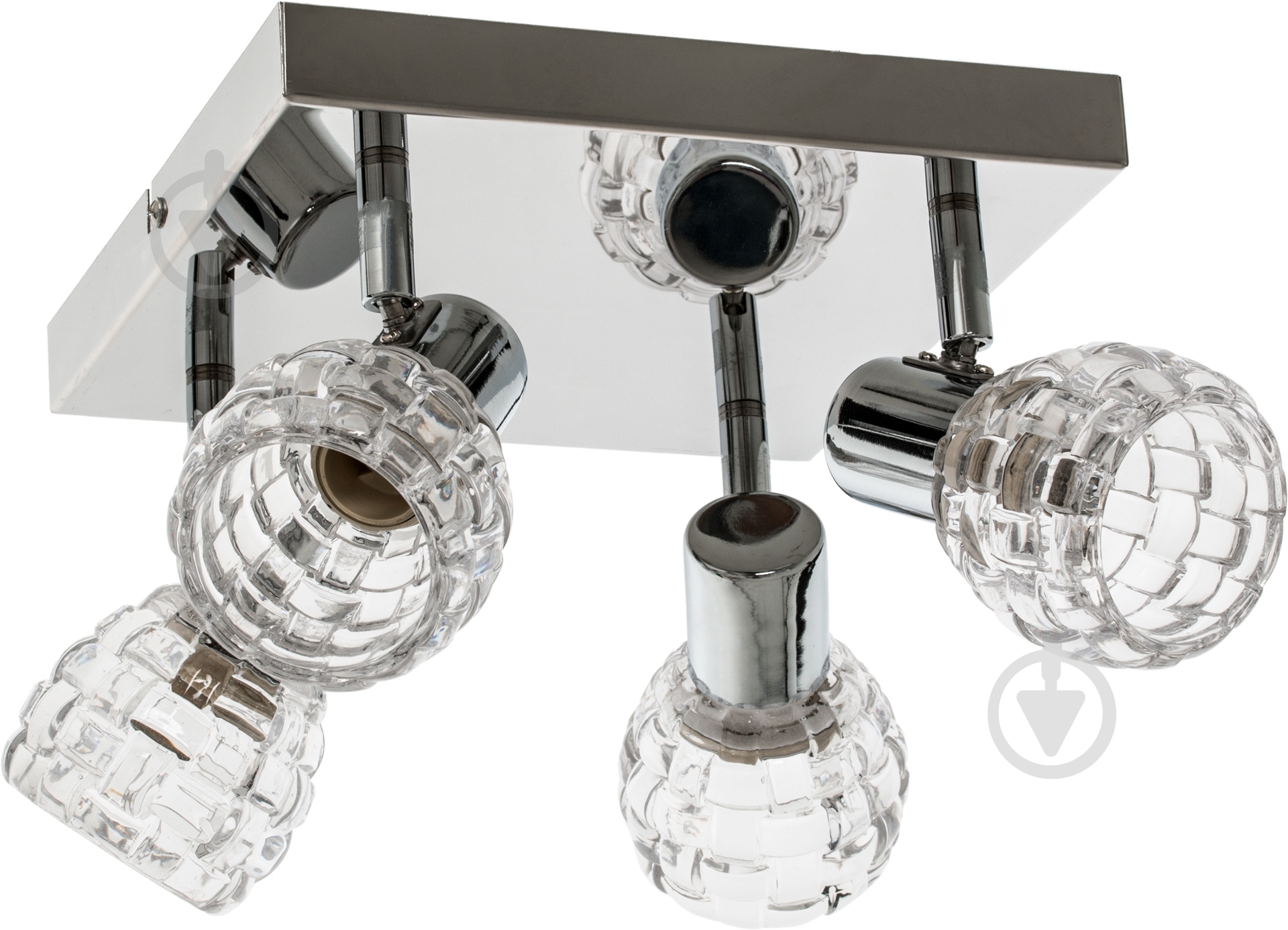 Спот Globo 4x40 Вт E14 хром 5435-4 - фото 2