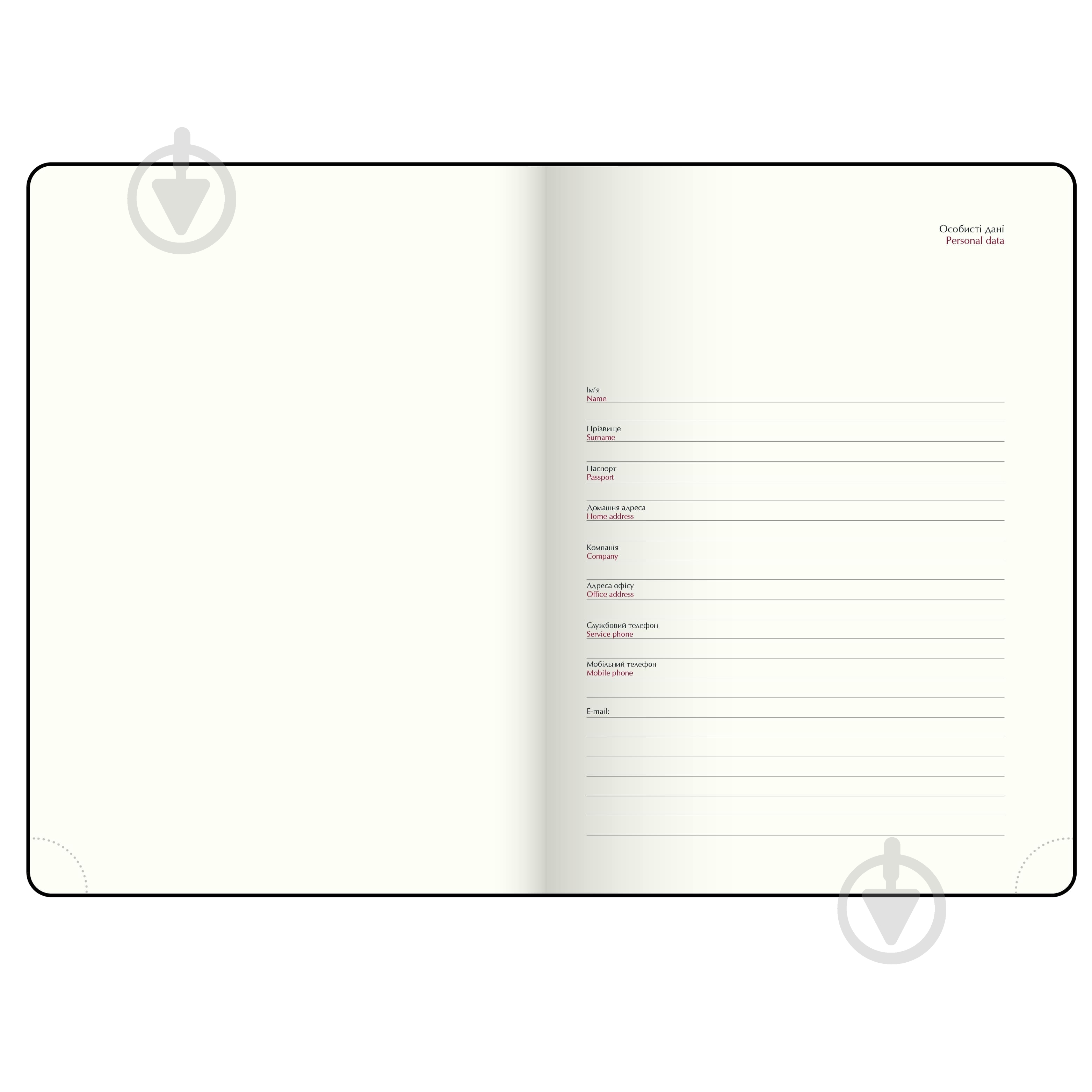 Щоденник датований PRIMAVERA Buromax A5 2026 BM.2120-50 графіт - фото 17 Щоденник датований PRIMAVERA Buromax A5 2026 BM.2120-50 графіт - фото 17