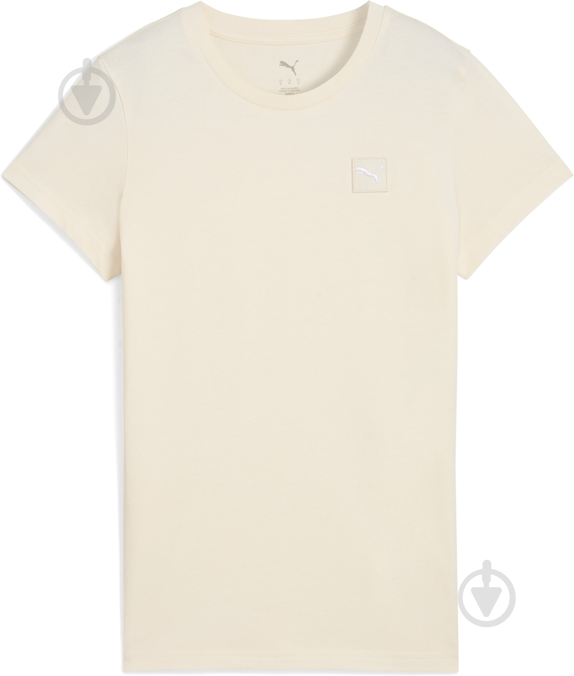 Футболка Puma ESS ELEVATED TEE 68501699 р.S бежевый - фото 1