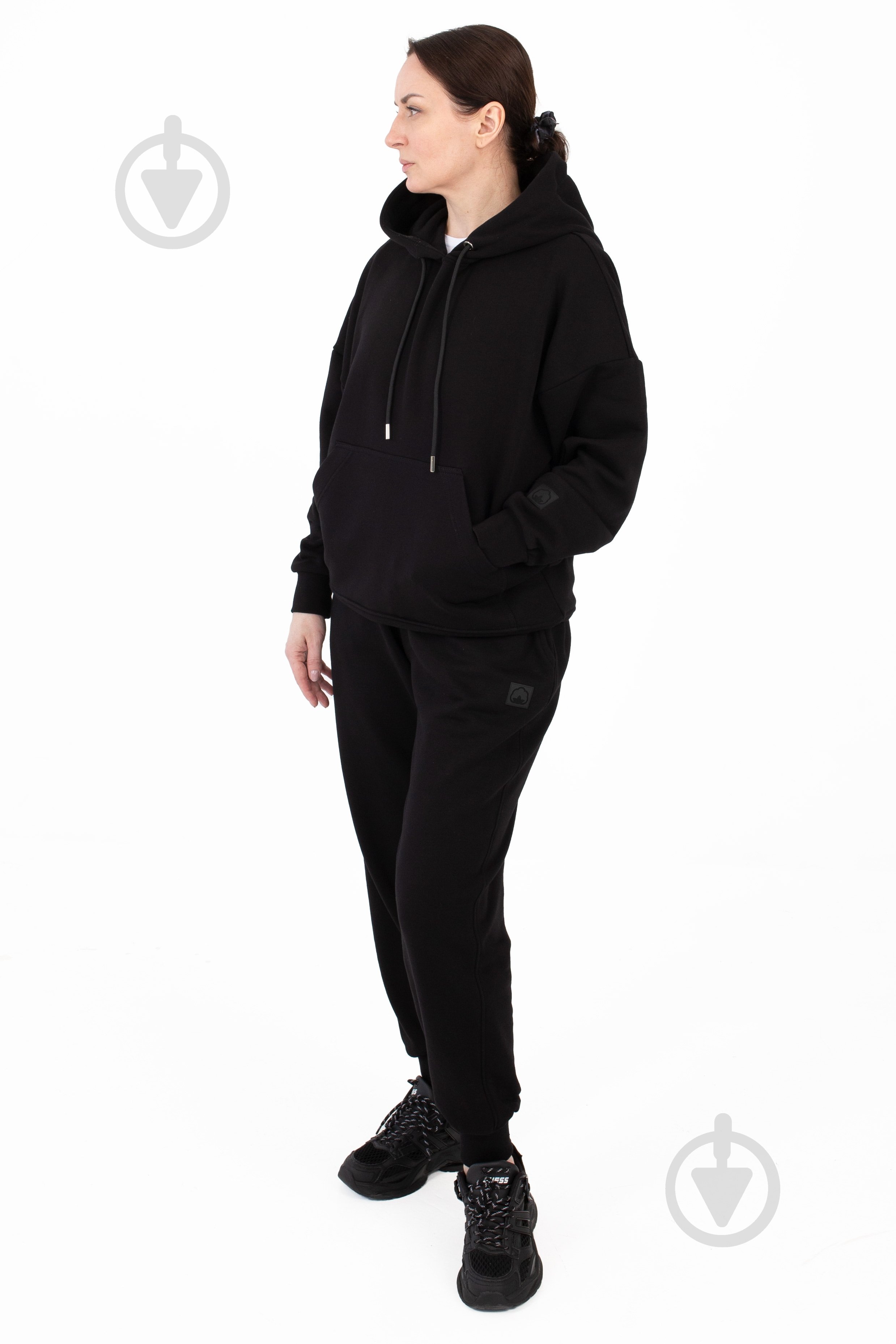 Джемпер BAVOVNA ESS HOODIE FT BVNW112-010 р.XS чорний - фото 4 Джемпер BAVOVNA ESS HOODIE FT BVNW112-010 р.XS чорний - фото 4