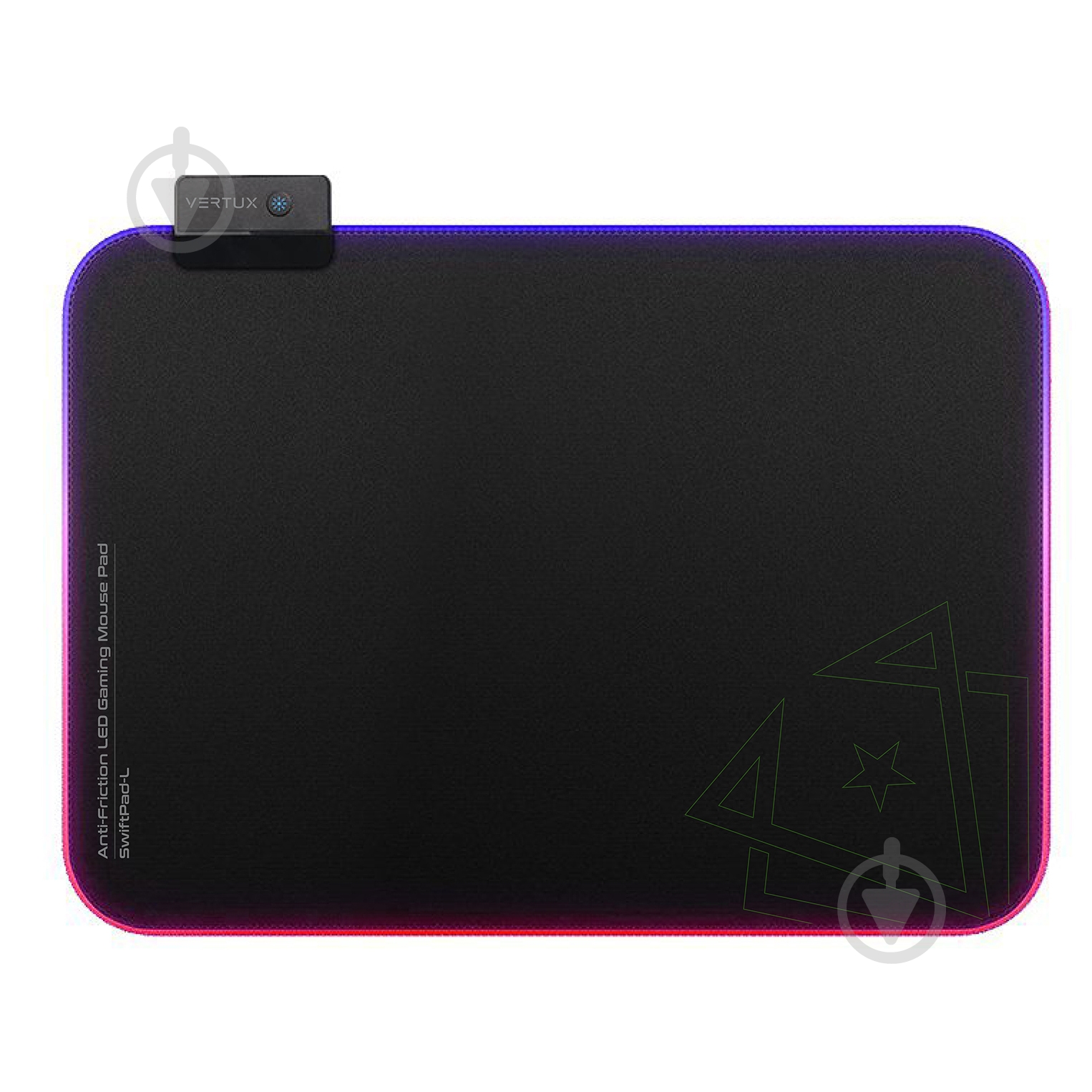 Коврик для мышки Vertux SwiftPad-L Black (swiftpad-l.black) - фото 1