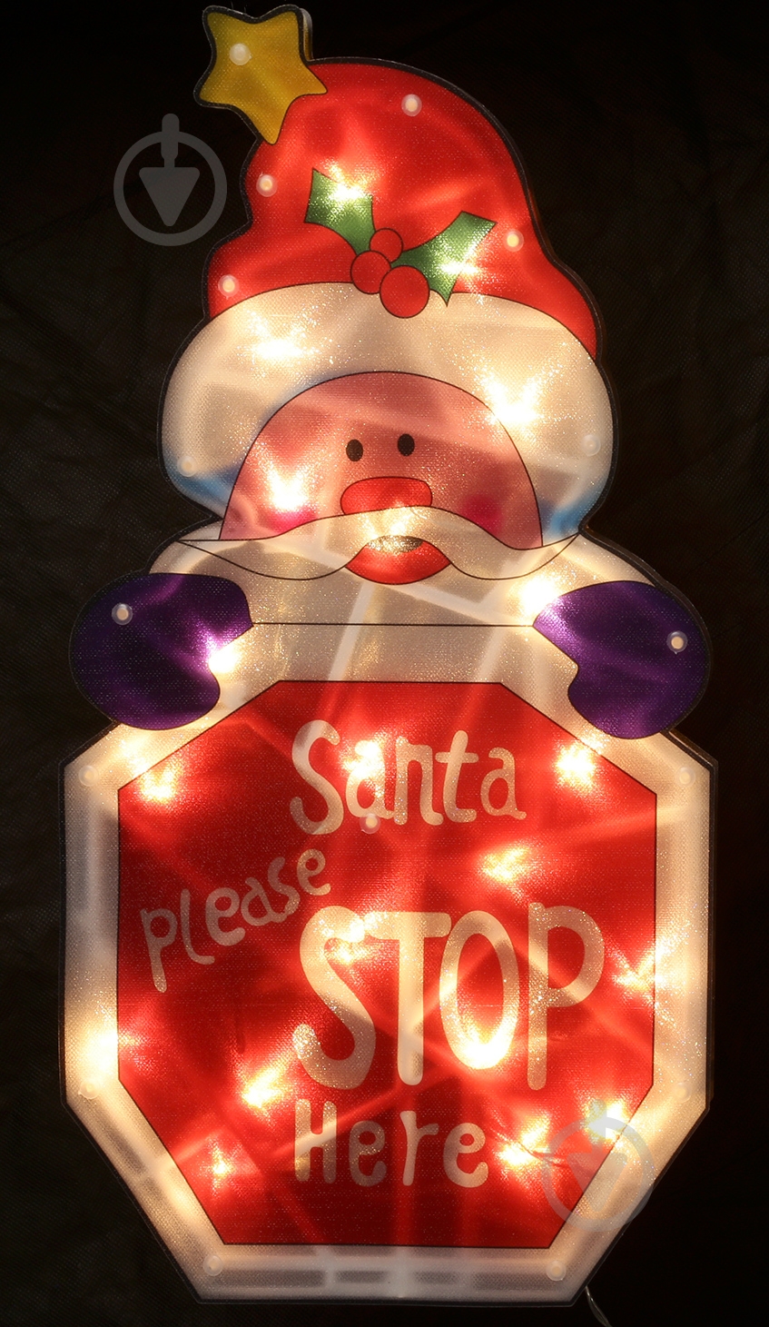 Декорация светодиодная Девилон Санта 45 см 20 ламп (650514) - фото 2