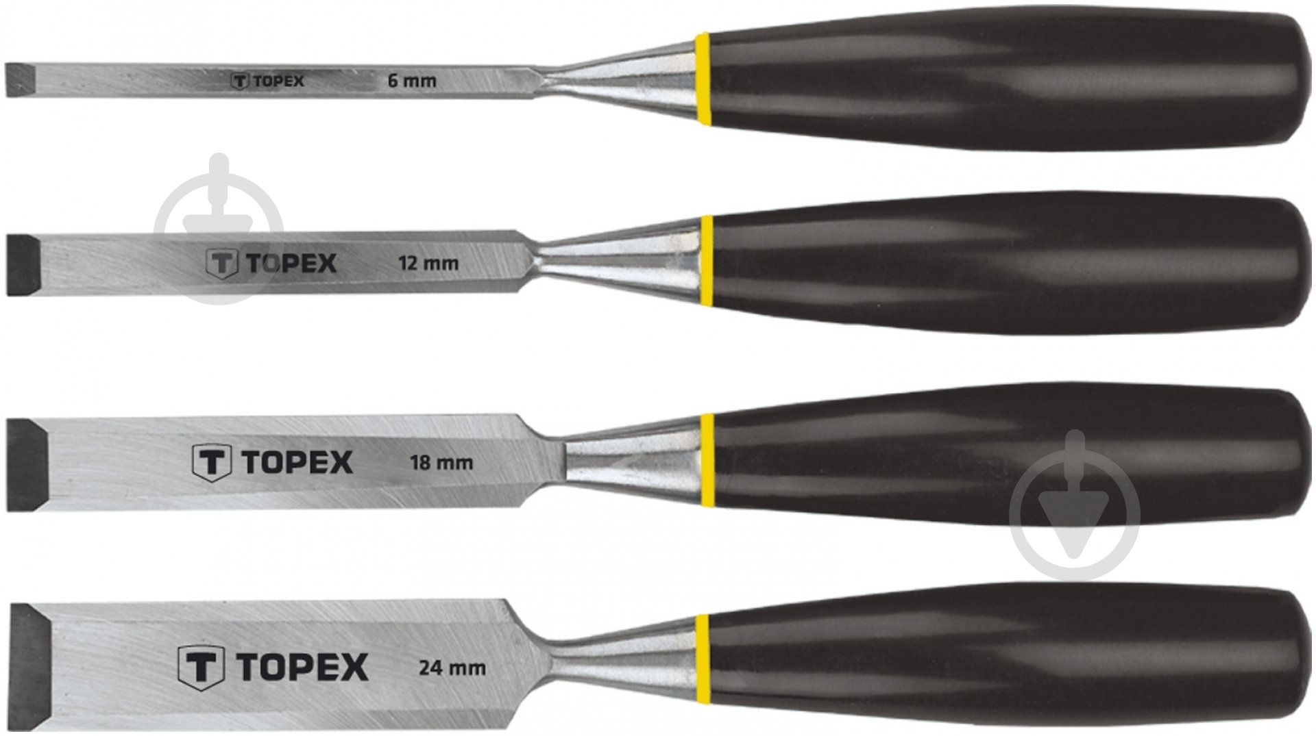 Набор стамесок Topex Т-6204 09A310 - фото 1