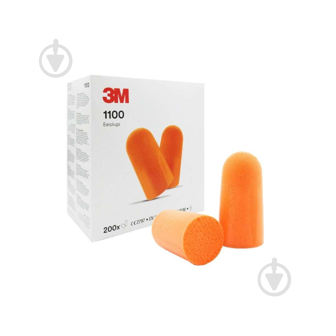 Беруши 3M 1100 19254 1 пар - фото 1 Беруши 3M 1100 19254 1 пар - фото 1