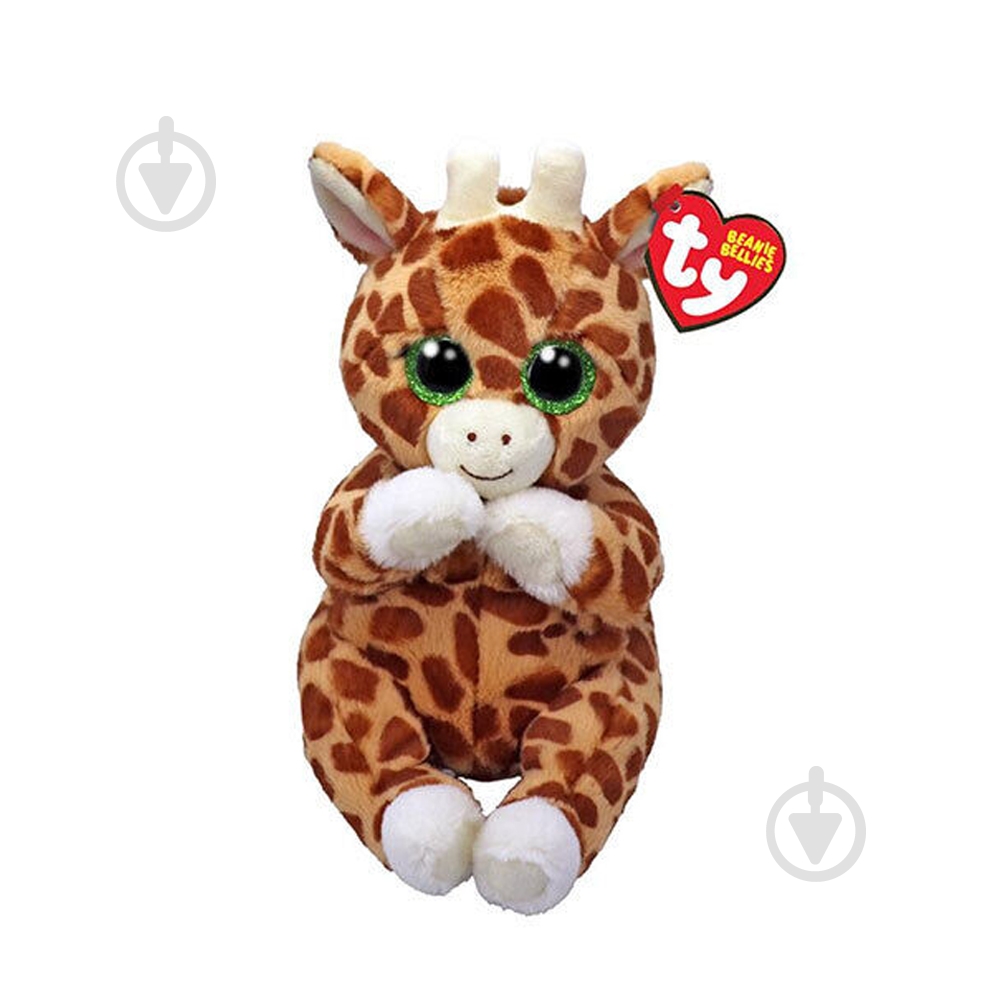 Мягкая игрушка TY Жираф Tippi 22 см рыжий 41504 - фото 1