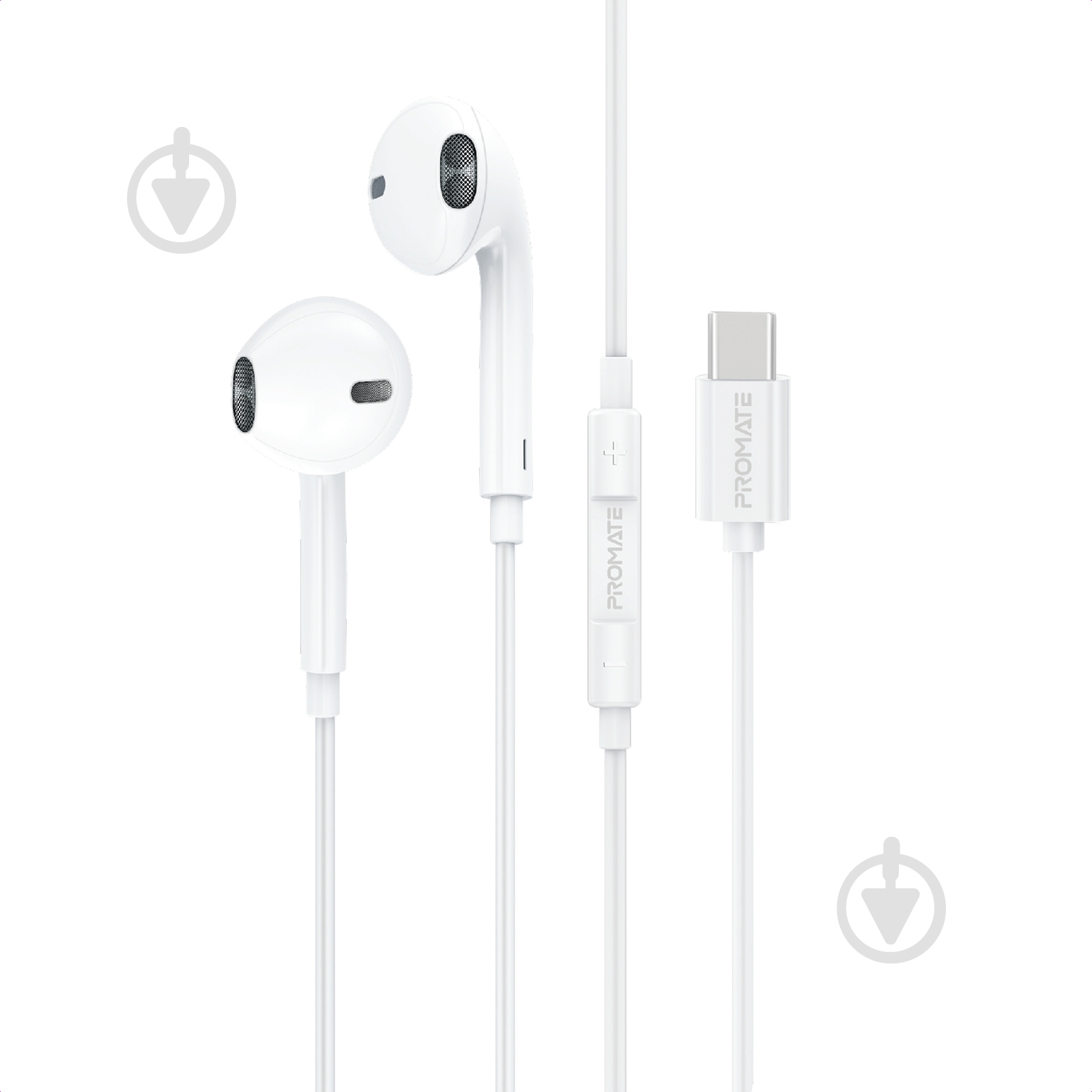 Наушники Promate GearPod-C2 white (gearpod-c2.white) - фото 1