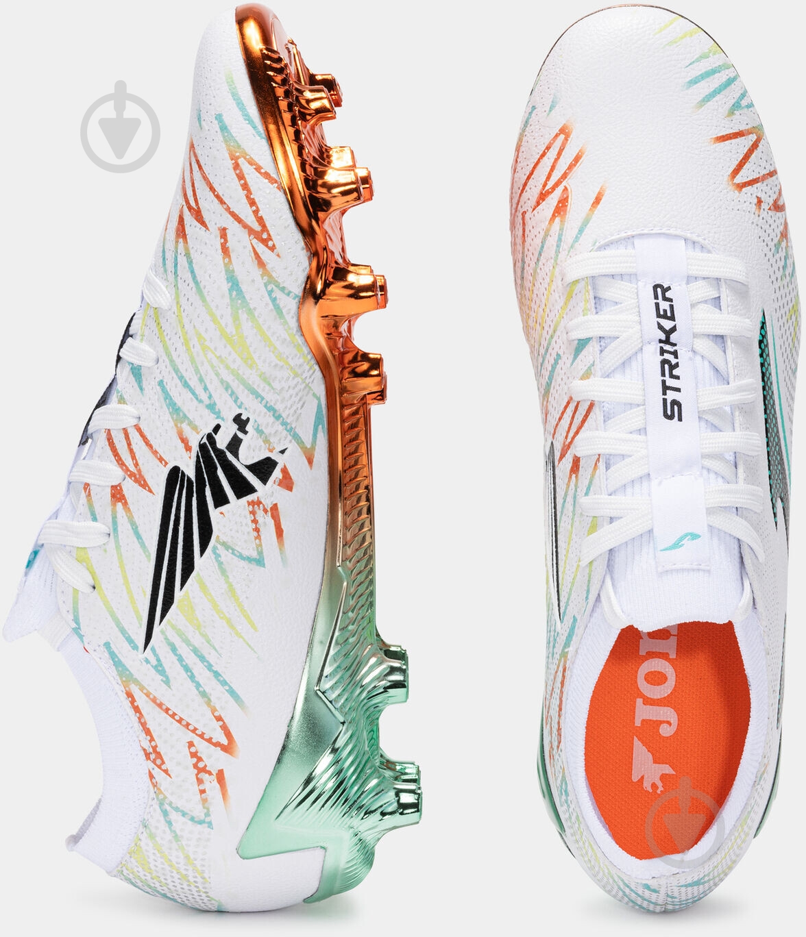 Бутсы Joma Striker FG STRIKS2502FG р.42,5 белый - фото 4 Бутсы Joma Striker FG STRIKS2502FG р.42,5 белый - фото 4