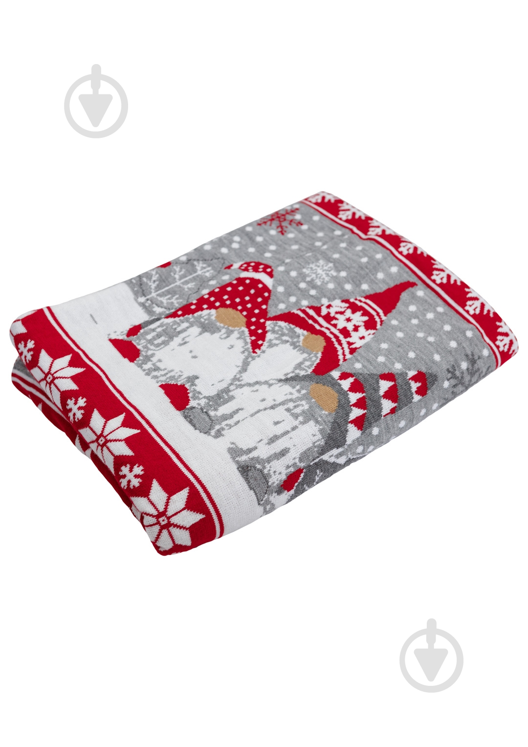 Плед Веселые гномы серый 130x170 см Прованс - фото 1