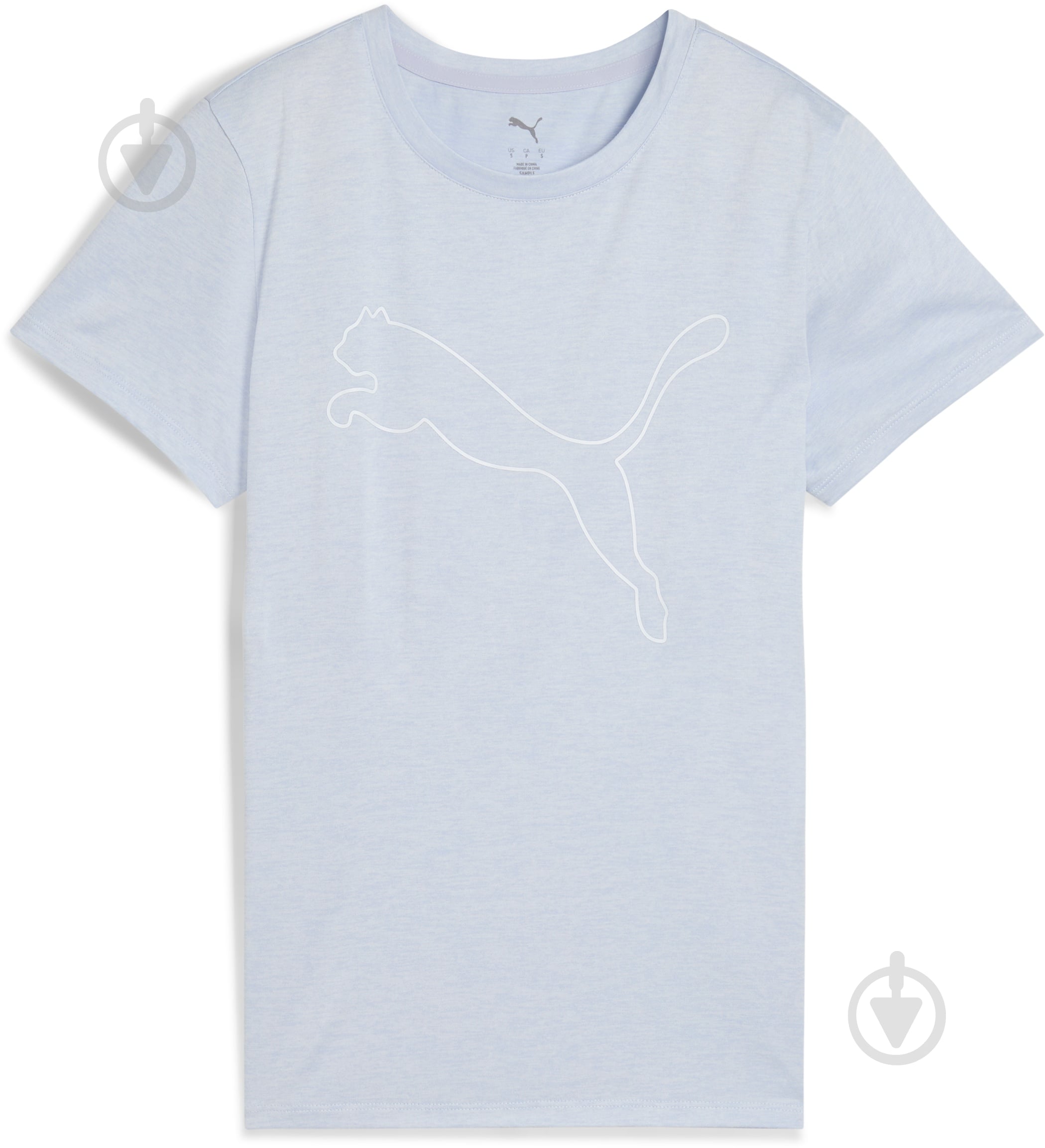Футболка Puma W TAD ESSENTIAL Heather Logo Tee 52589347 р.S фіолетовий - фото 1 Футболка Puma W TAD ESSENTIAL Heather Logo Tee 52589347 р.S фіолетовий - фото 1
