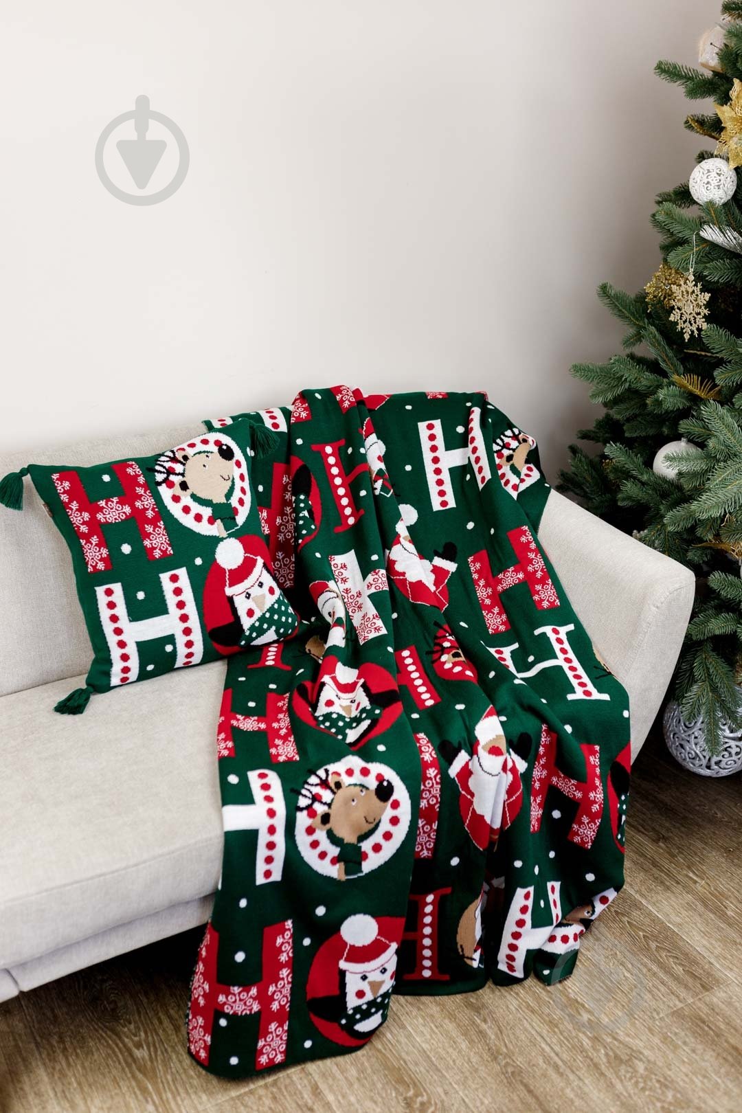 Плед Ho-Ho-Ho 130x170 см Прованс - фото 4 Плед Ho-Ho-Ho 130x170 см Прованс - фото 4