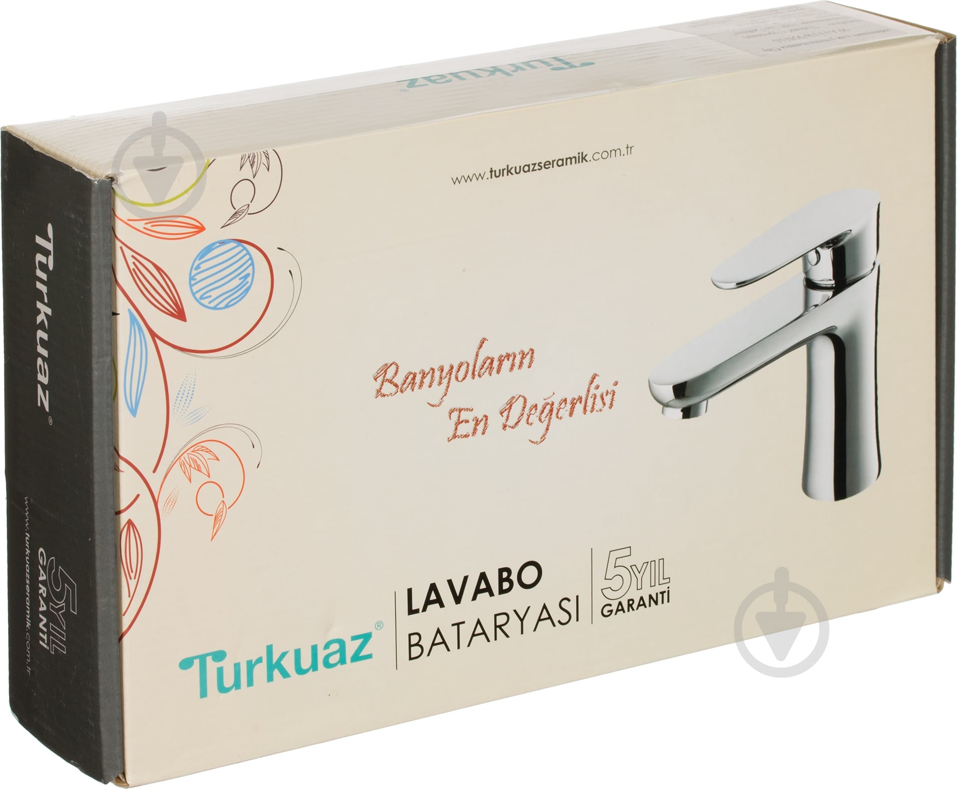 Змішувач для умивальника Turkuaz City - фото 3