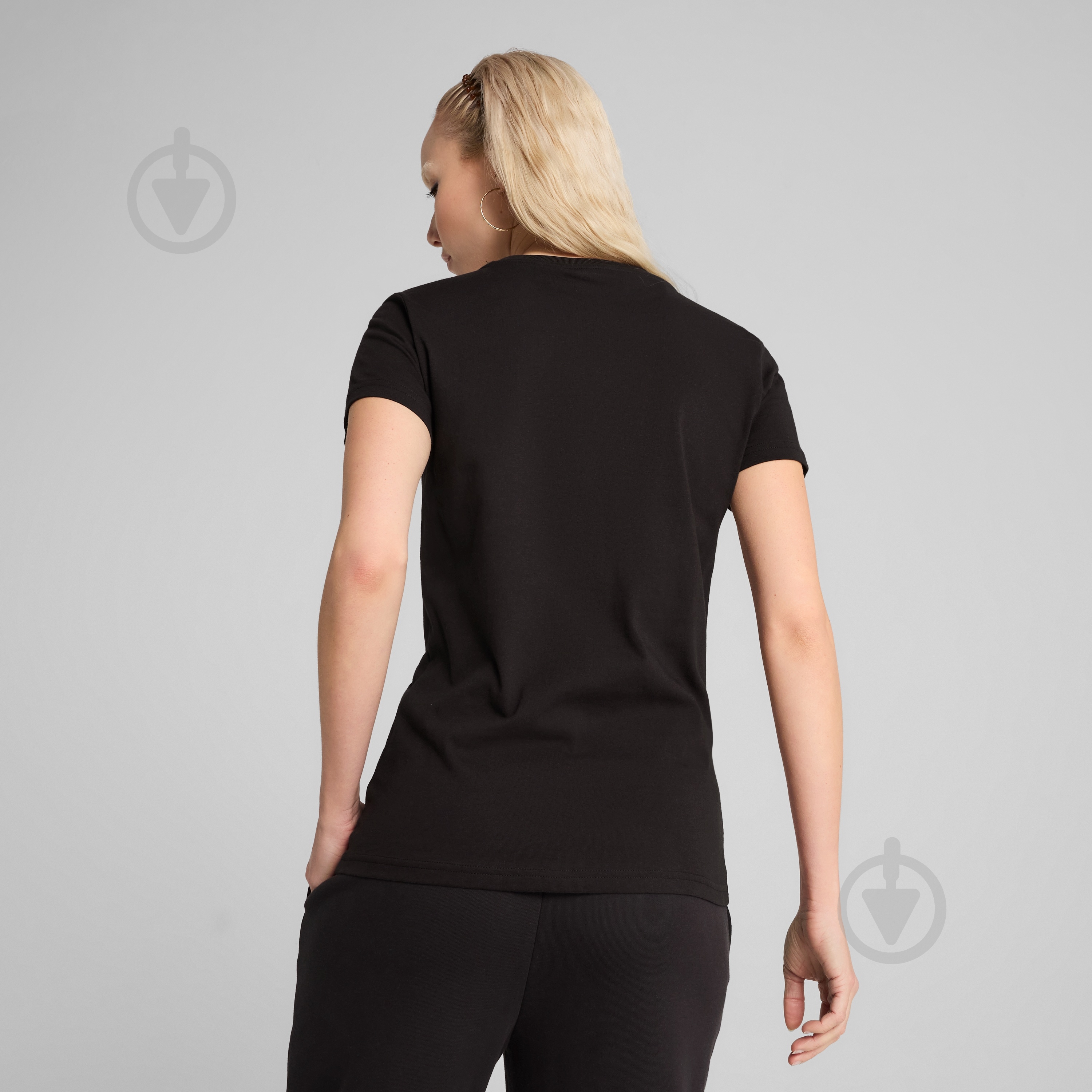 Футболка Puma ESS Small No. 1 Logo Tee 68237201 р.S черный - фото 6 Футболка Puma ESS Small No. 1 Logo Tee 68237201 р.S черный - фото 6