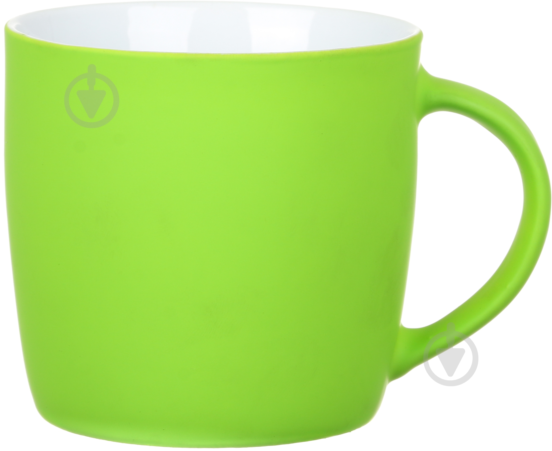 Чашка Bella Vita Soft Touch 330 мл green керамика - фото 1