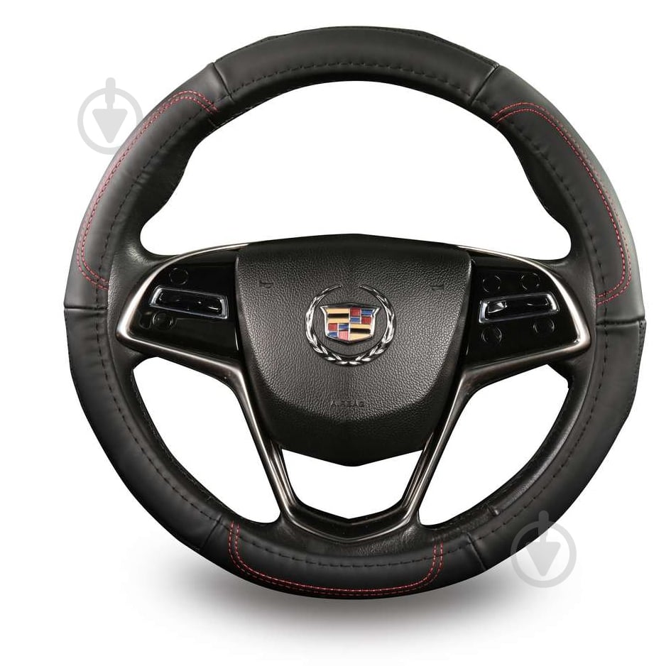 Чехол на руль Auto Assistance 09NR007 M (37-39 см) черный - фото 1