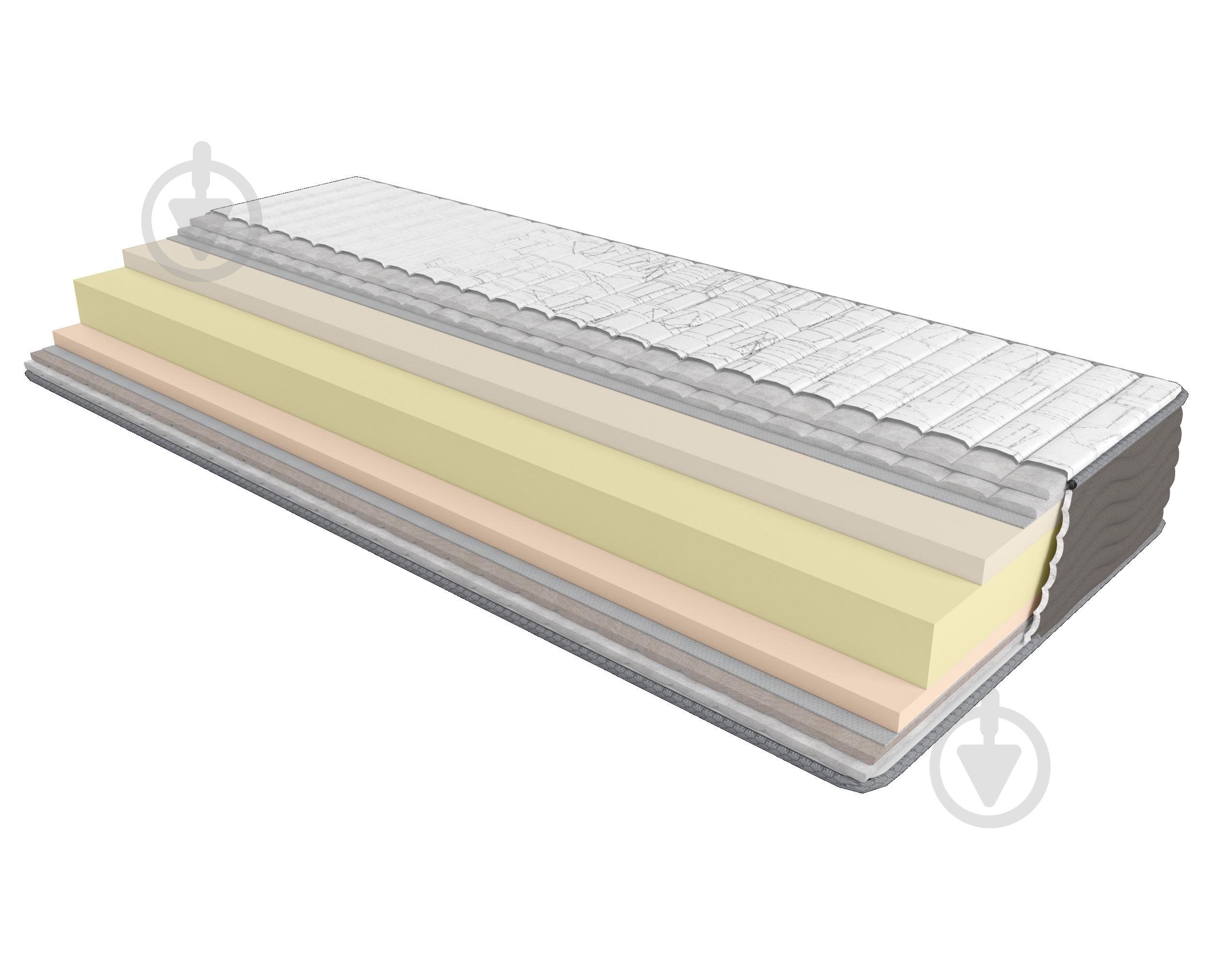 Матрас скрученный Relax Roll New ЕММ 160x200 см - фото 1