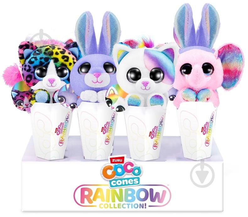 М'яка іграшка ZURU COCO CONES RAINBOW в асортименті 9631SQ1 - фото 1