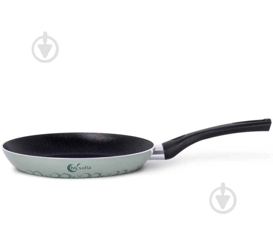 Сковорода TVS Sofia 24 см, зеленая - фото 1