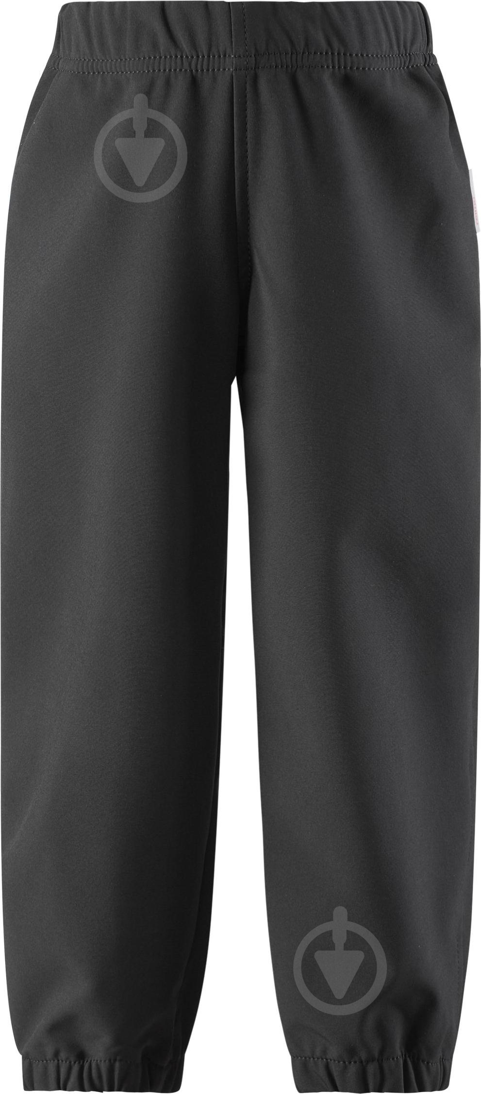 Брюки Reima SoftShell р.92 черный 522263-9990 - фото 1