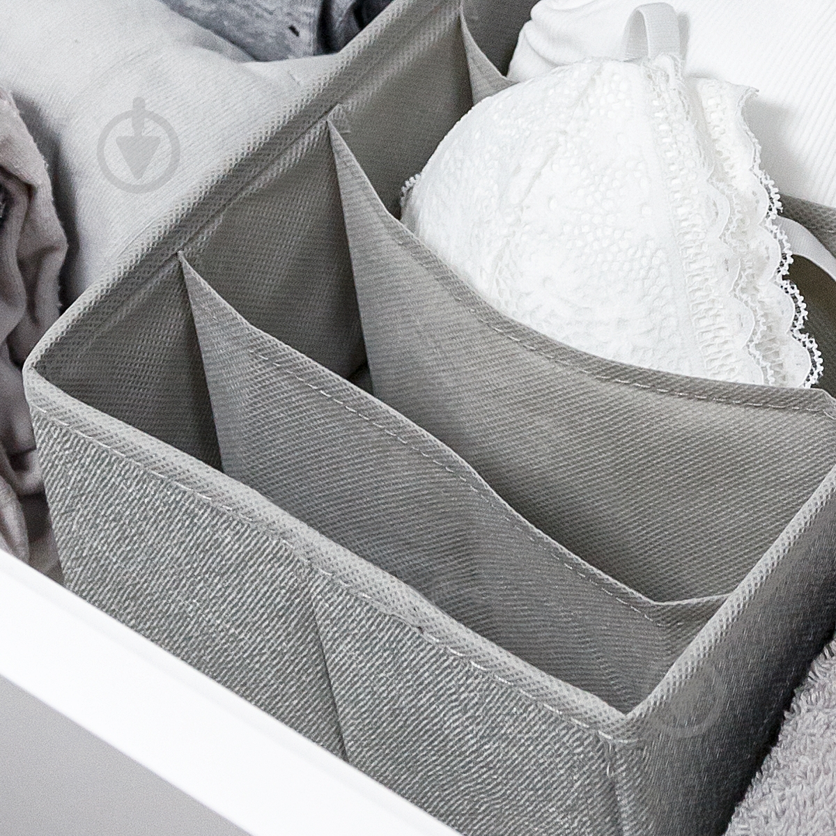 Органайзер MVM TH-09-06 LIGHT GRAY 100x170x330 мм - фото 2