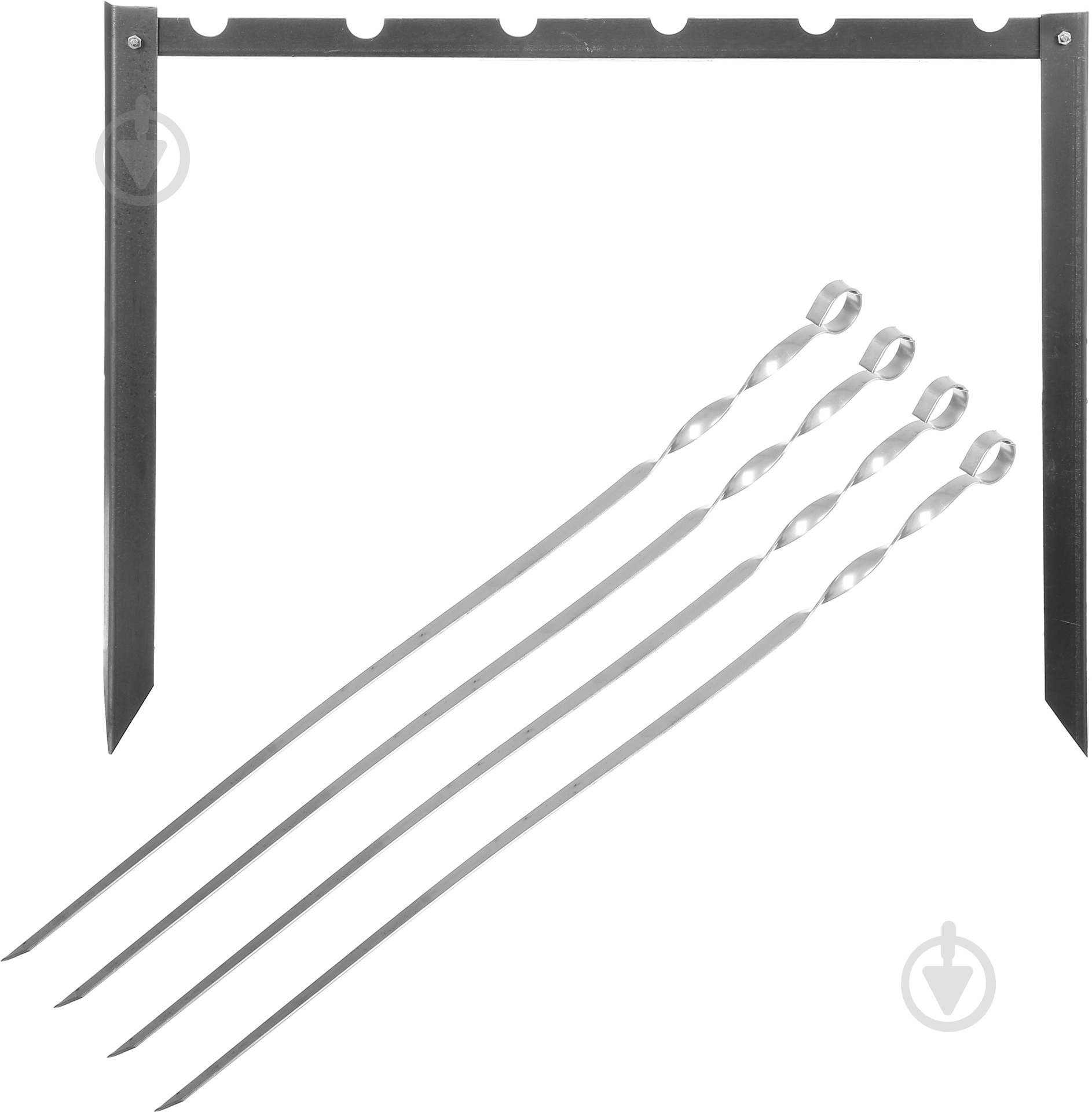 Набор EcoKraft с шампурами 4 шт. - фото 1