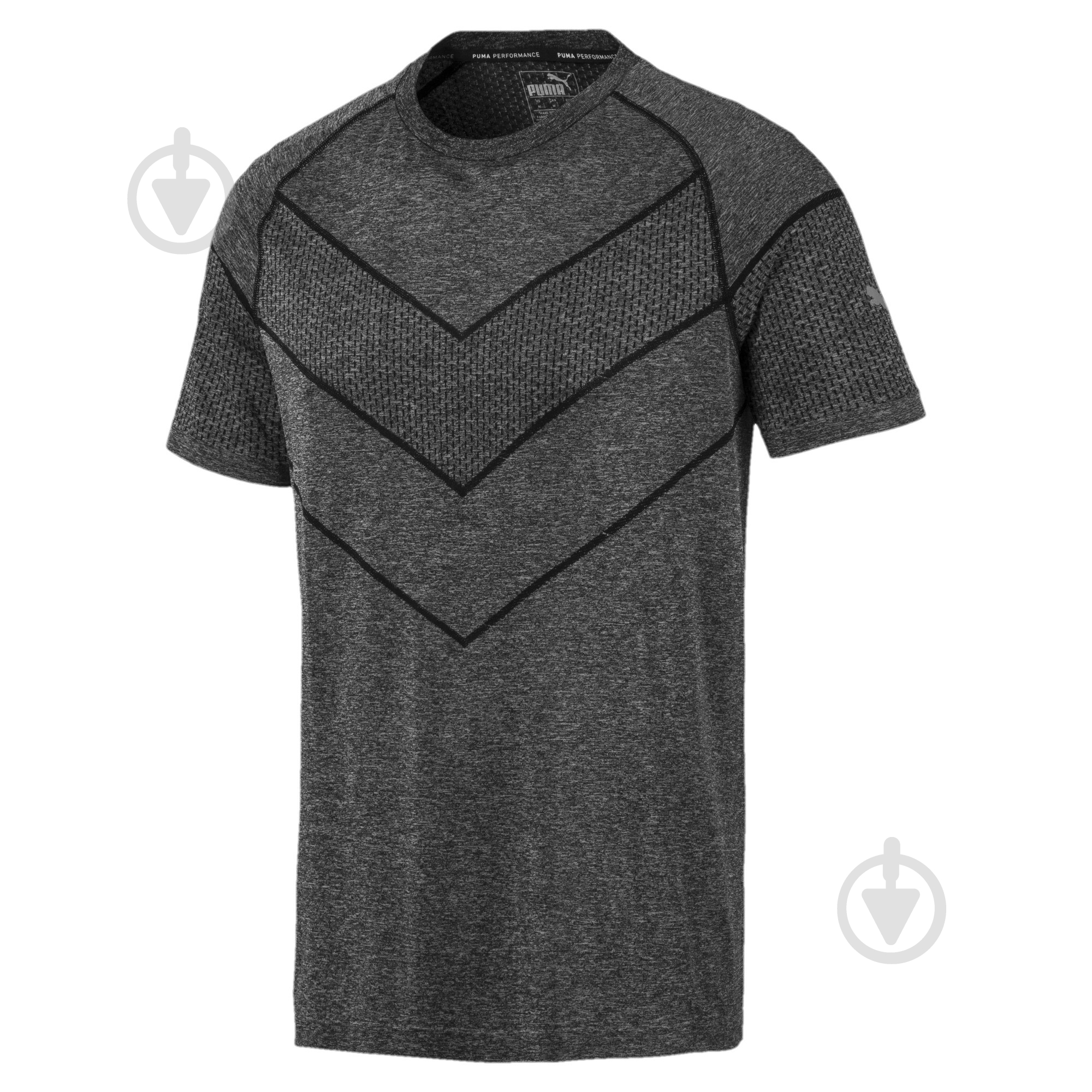 Футболка Puma Reactive evoKNIT Tee 51830701 р.XL серый - фото 1