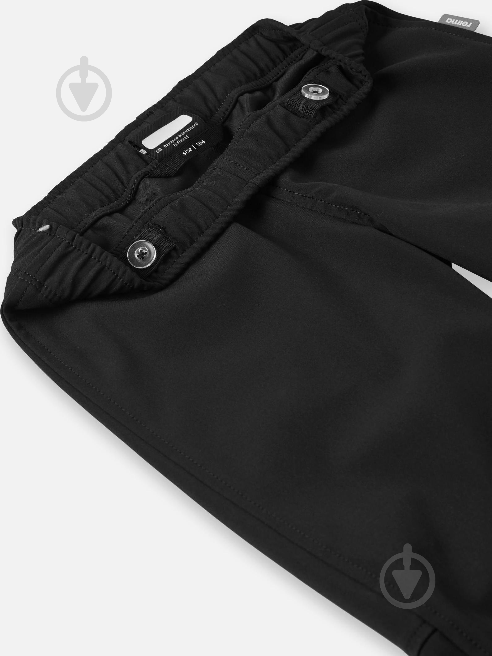 Брюки Reima SoftShell р.98 черный 522263-9990 - фото 4