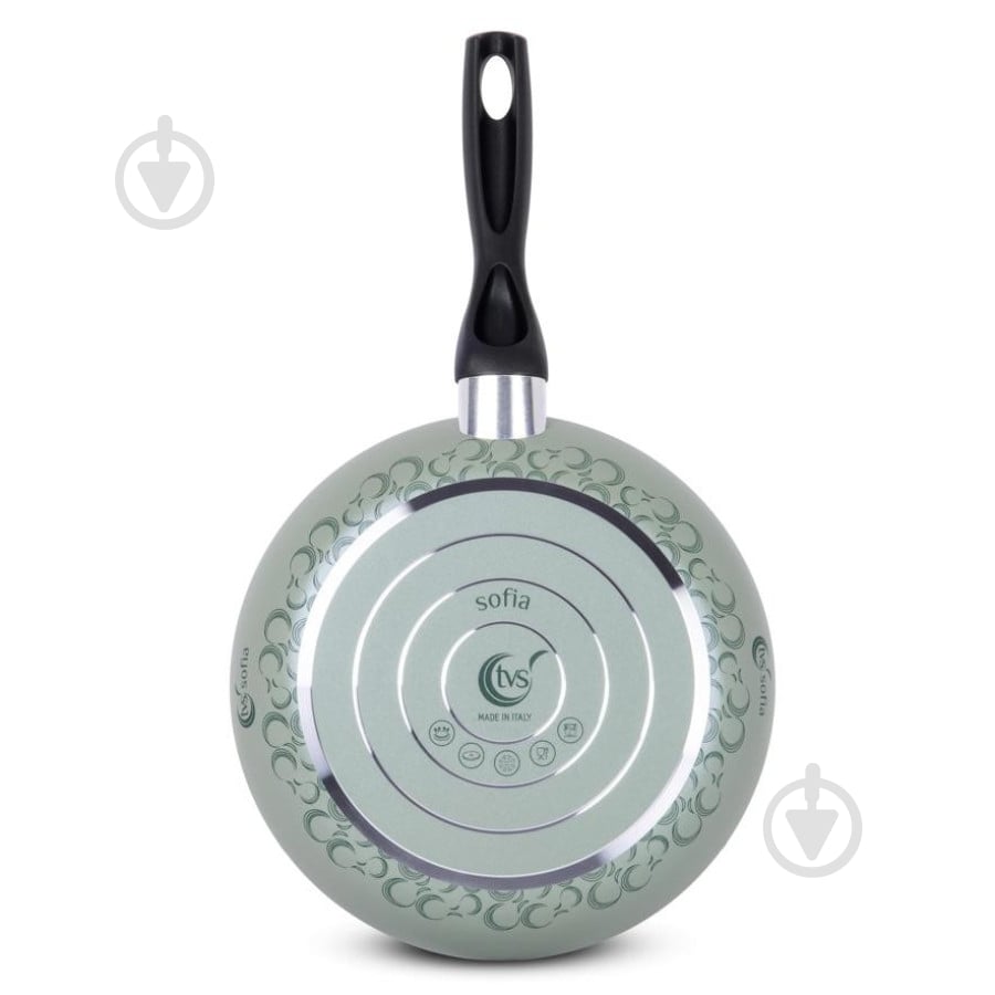 Сковорода TVS Sofia 28 см, зеленая - фото 2