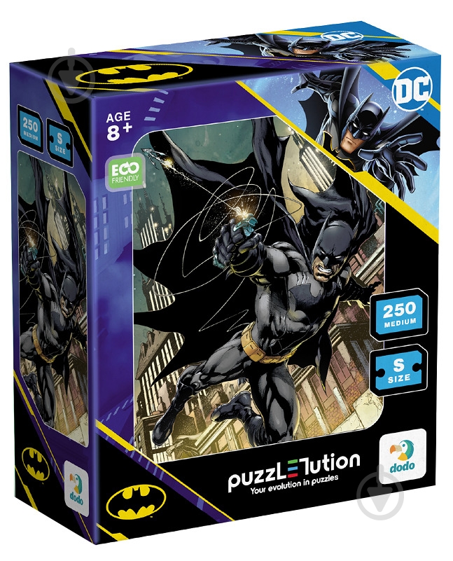 Пазл DoDo Medium-S Batman. Темный рыцарь 250 элементов 200558 - фото 1 Пазл DoDo Medium-S Batman. Темный рыцарь 250 элементов 200558 - фото 1