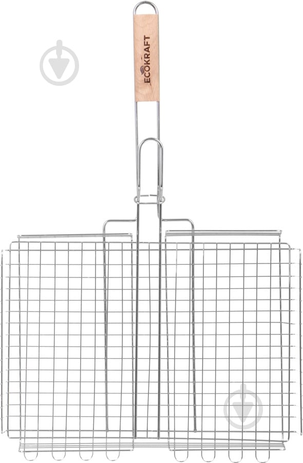 Решітка-гриль EcoKraft овочів, грибів та риби 30х24-42 см - фото 2