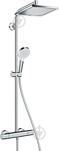 Душевая система Hansgrohe Crometta Е 240 27271000 с термостатом - фото 1 Душевая система Hansgrohe Crometta Е 240 27271000 с термостатом - фото 1