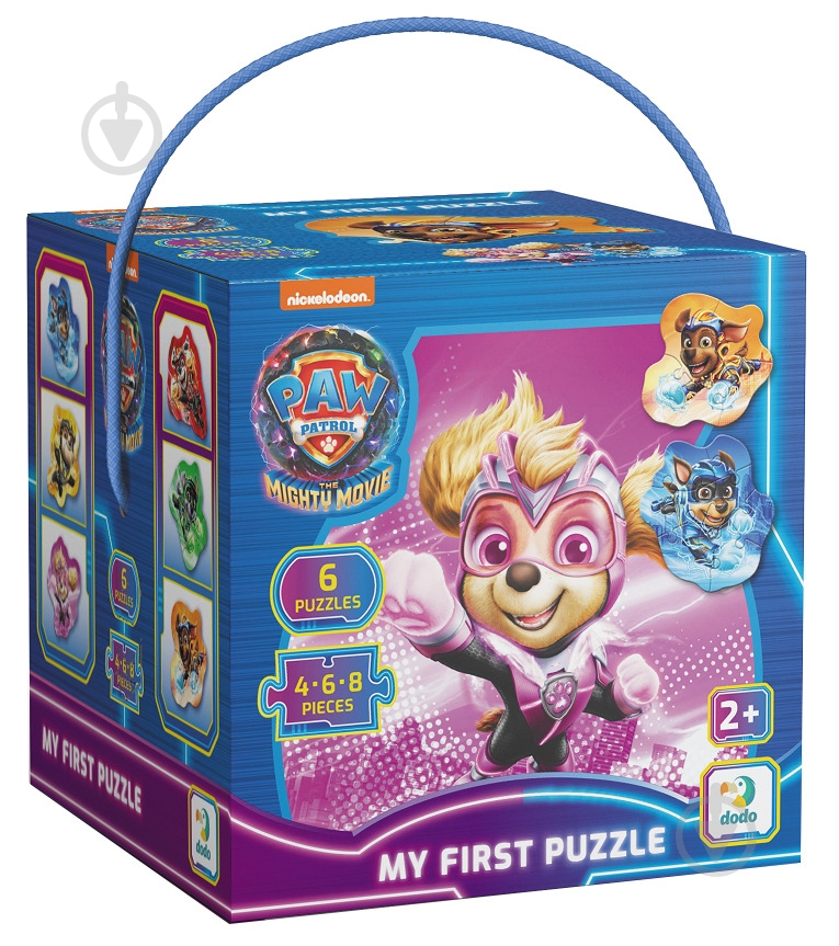 Пазли DoDo 4-6-8 елементів Paw Patrol. Герої Бухти пригод 200536 - фото 1 Пазли DoDo 4-6-8 елементів Paw Patrol. Герої Бухти пригод 200536 - фото 1