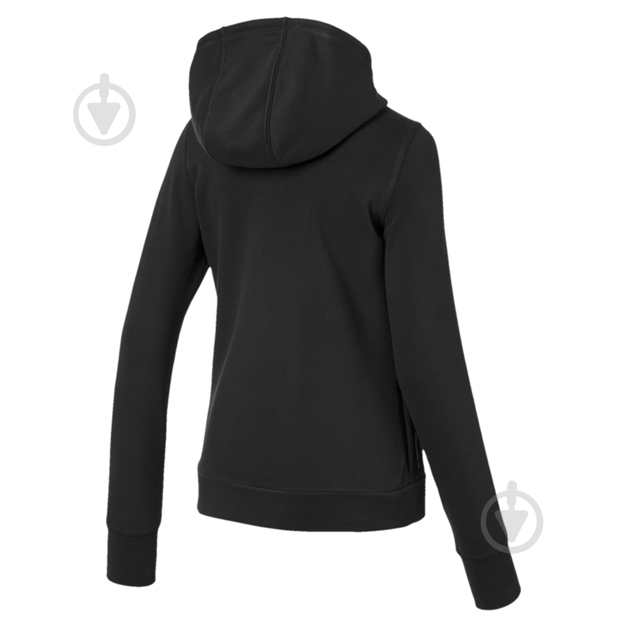 Джемпер Puma Logo Sweat Jacket 51833305 р. S черный - фото 2