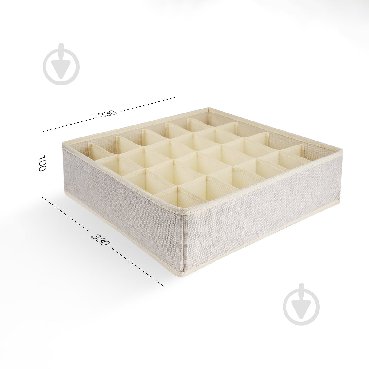Органайзер MVM TH-09-24 CREAM 100x330x330 мм - фото 3
