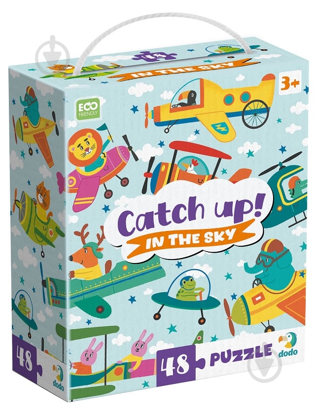 Пазл DoDo на 48 элементов Догоняй! В небе 300617 - фото 1 Пазл DoDo на 48 элементов Догоняй! В небе 300617 - фото 1