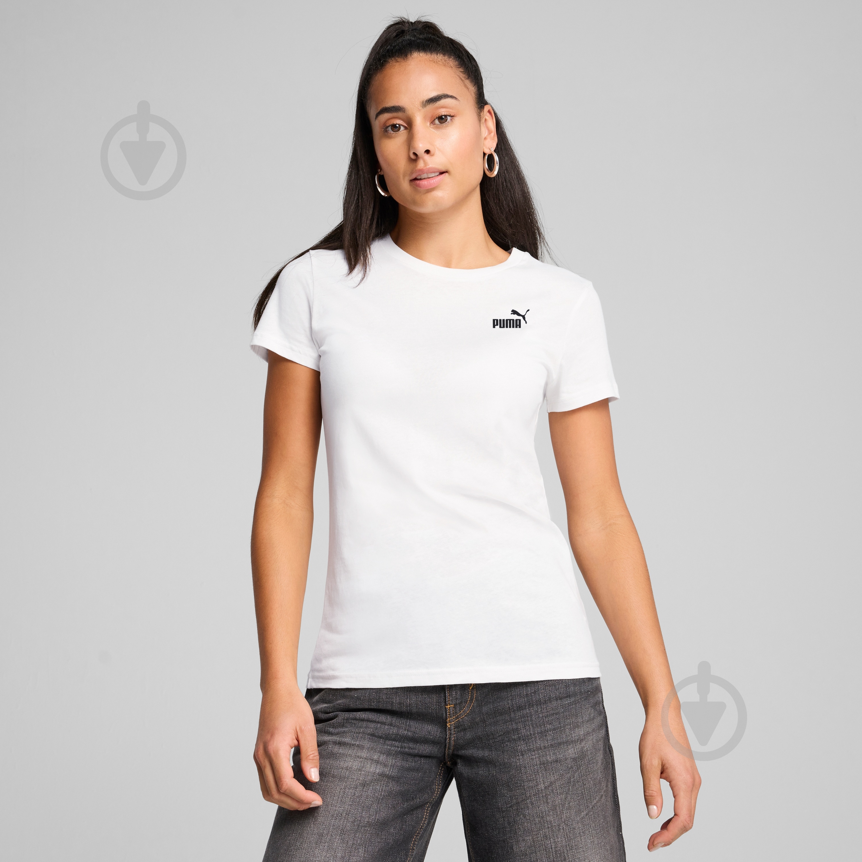 Футболка Puma ESS Small No. 1 Logo Tee 68237202 р.XL білий - фото 3