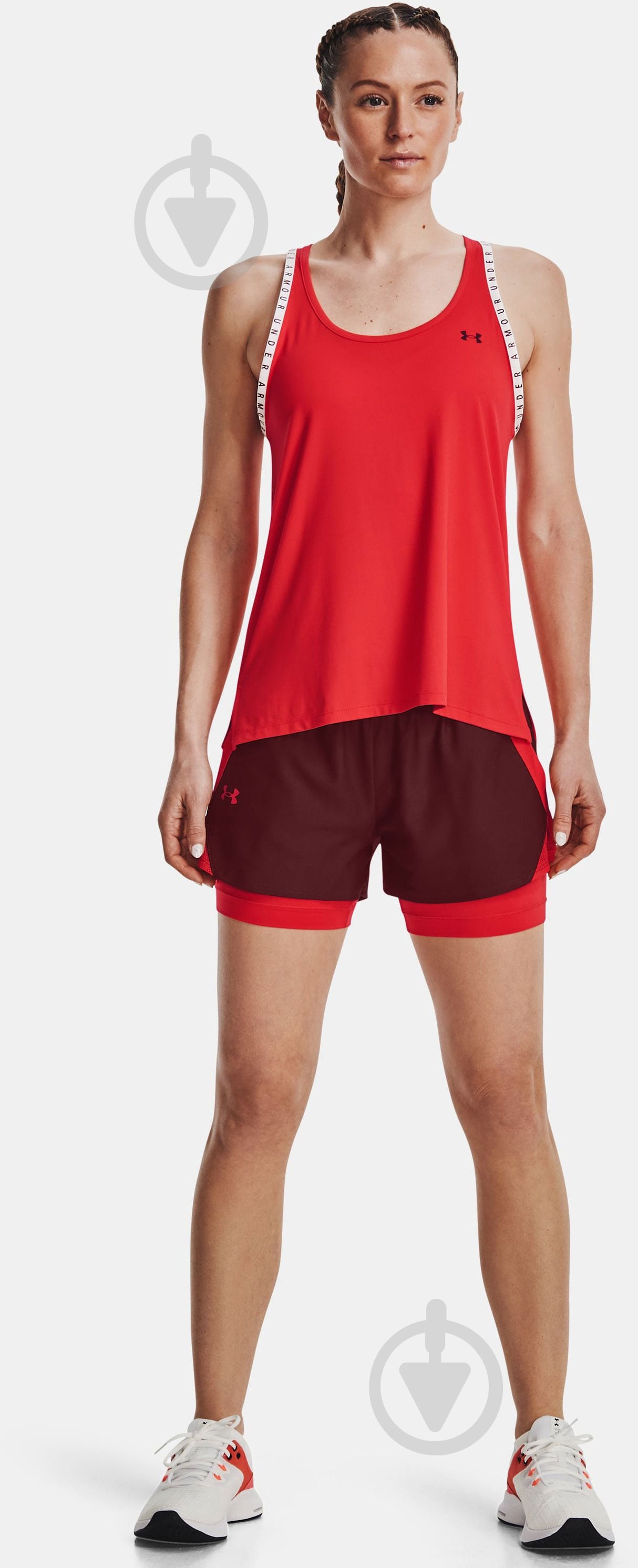 Шорти Under Armour 1351981-690 р. S червоний - фото 5 Шорти Under Armour 1351981-690 р. S червоний - фото 5