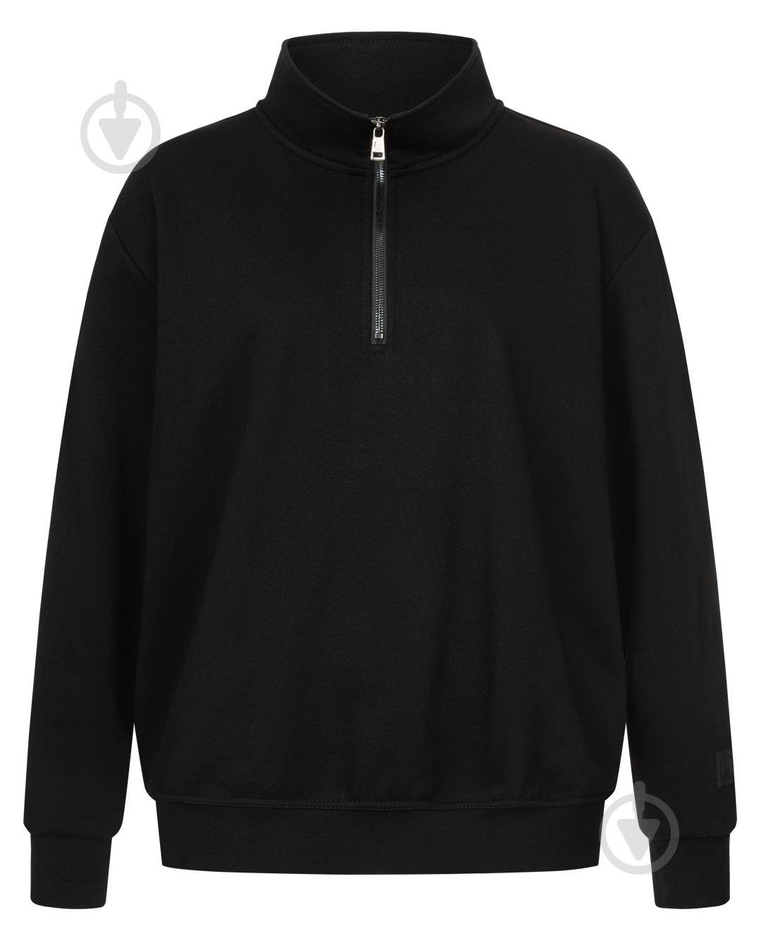 Джемпер BAVOVNA ESS HALF ZIP FT BVNM101-010 р.L чорний - фото 1