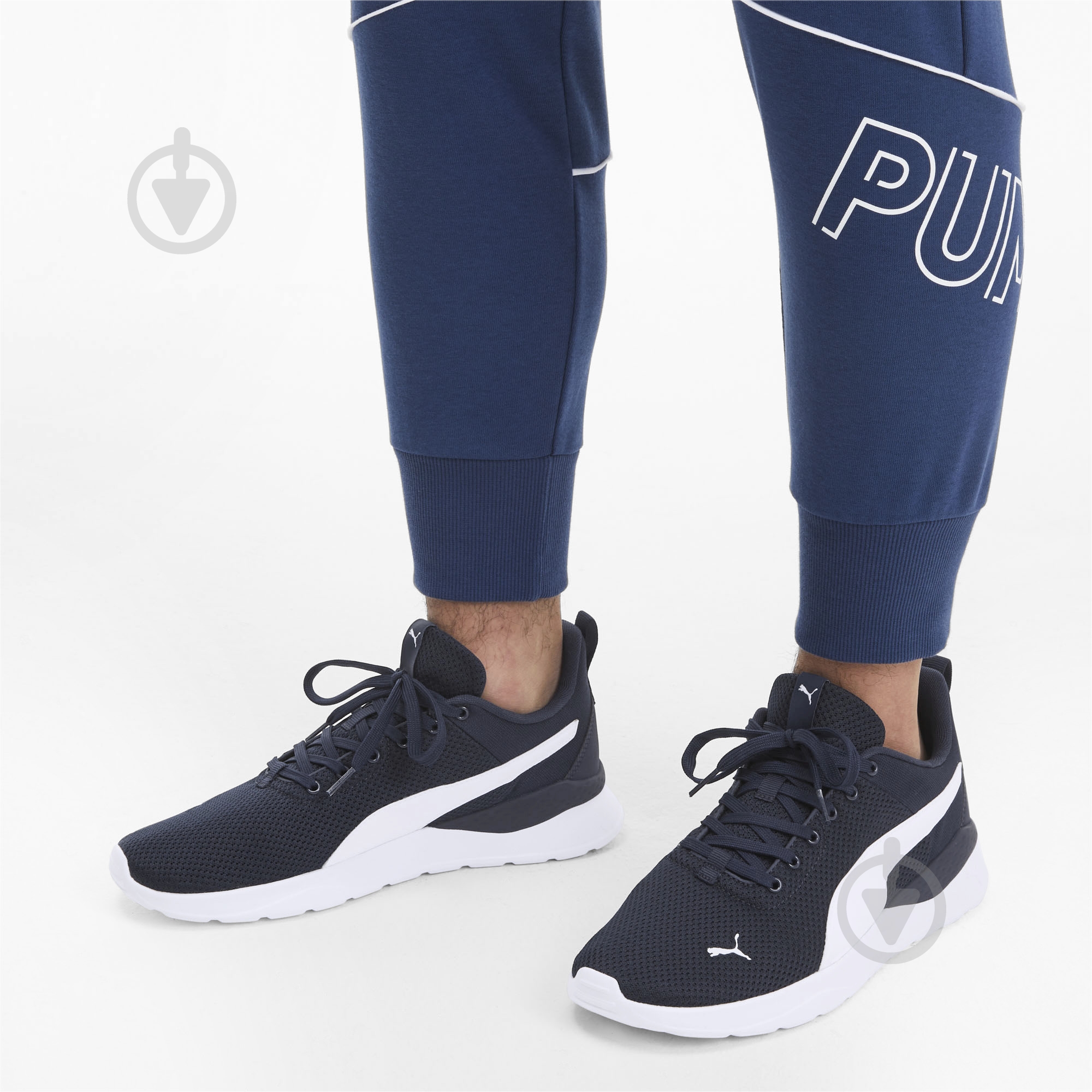 Кроссовки мужские демисезонные Puma Anzarun Lite 37112805 р.40,5 синие - фото 8