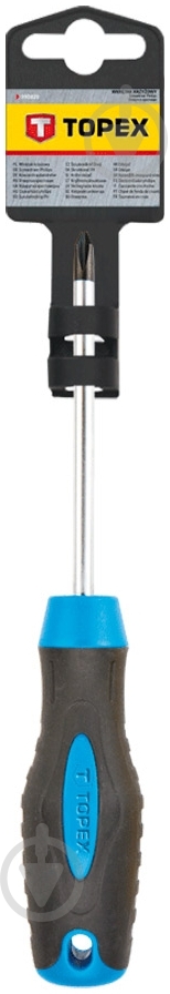 Отвертка Topex PH1×100 мм 39D821 - фото 2