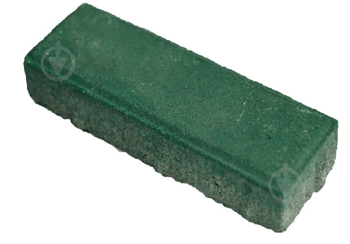 Тротуарная плитка МОНОЛИТ Кирпич (брусок) 45 мм зеленый - фото 1 Тротуарная плитка МОНОЛИТ Кирпич (брусок) 45 мм зеленый - фото 1