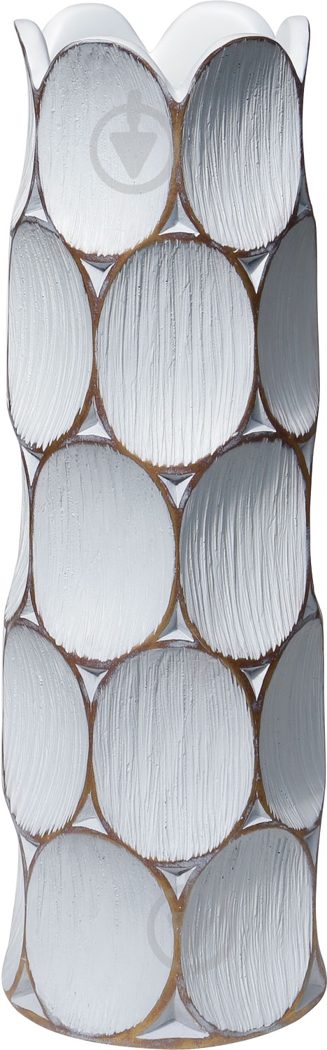 Ваза Forest 40 см 40 см белая ZSC1171-16-0377 - фото 1 Ваза Forest 40 см 40 см белая ZSC1171-16-0377 - фото 1