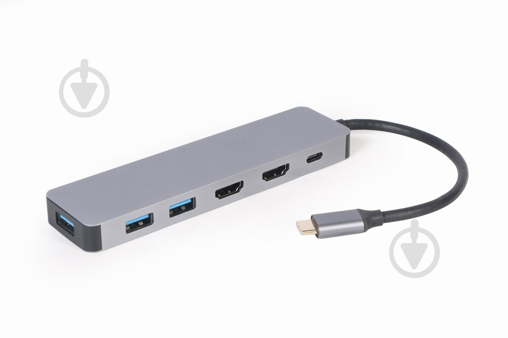 Док-станция Cablexpert A-CM-COMBO3-03 dark grey (A-CM-COMBO3-03) - фото 2