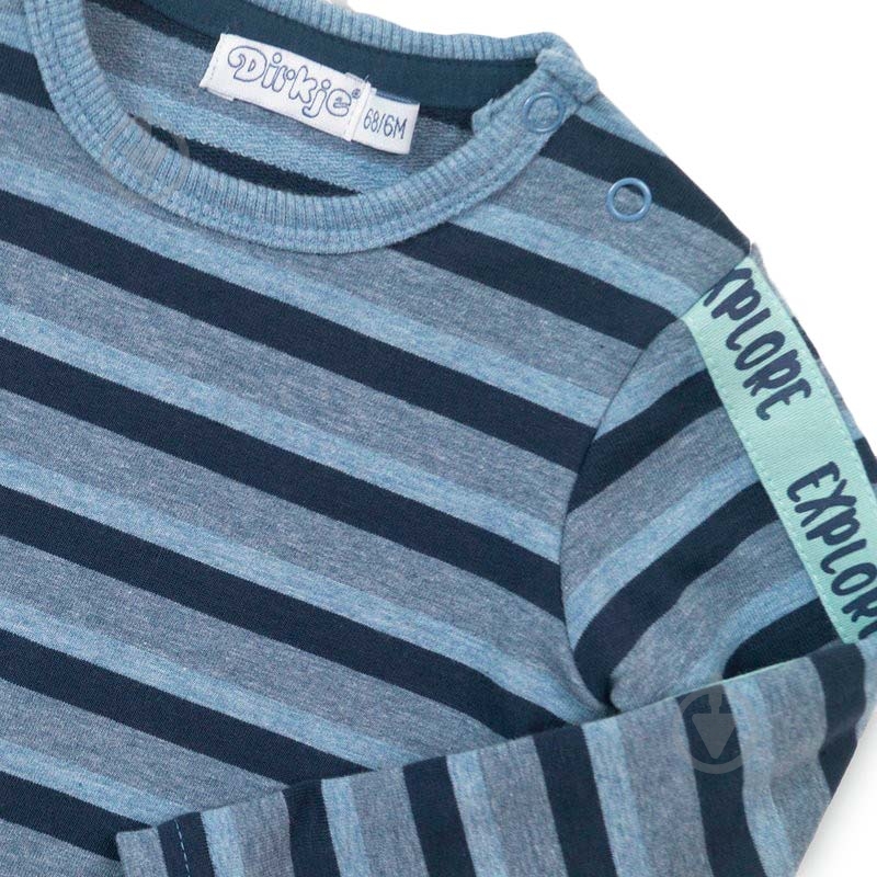 Джемпер для мальчика Dirkje р.74 синий D36479-35 - фото 3