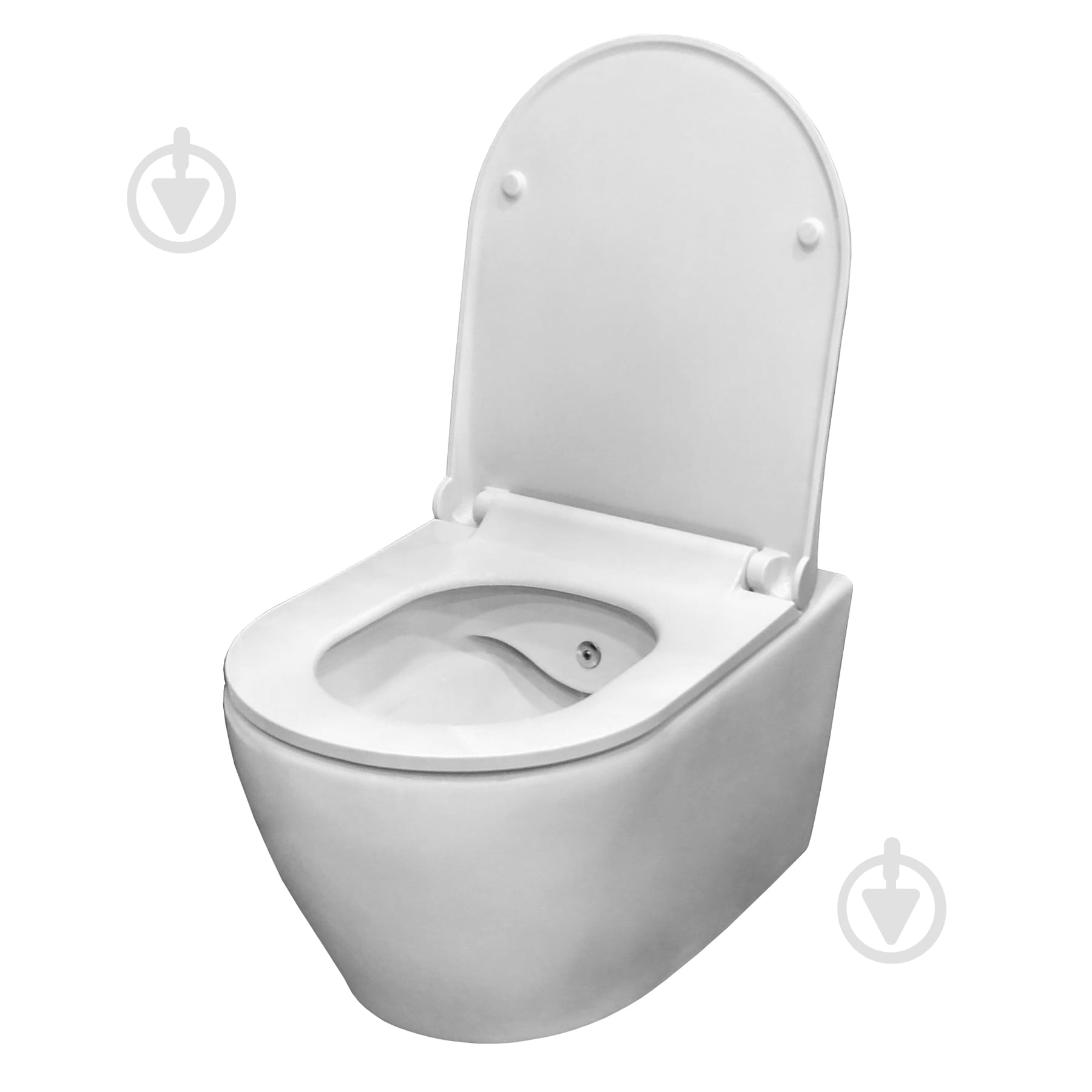 Унитаз подвесной Imprese Blanice с сиденьем slim soft-close i11777 - фото 4