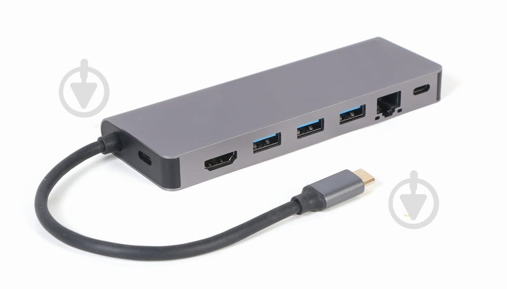 Док-станция Cablexpert A-CM-COMBO5-05 dark grey (A-CM-COMBO5-05) - фото 2