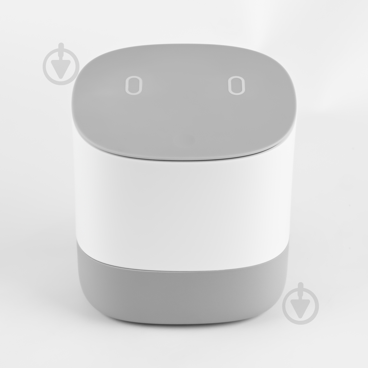 Контейнер для мусора MVM BIN-21 1,5 л белый с серым - фото 3 Контейнер для мусора MVM BIN-21 1,5 л белый с серым - фото 3