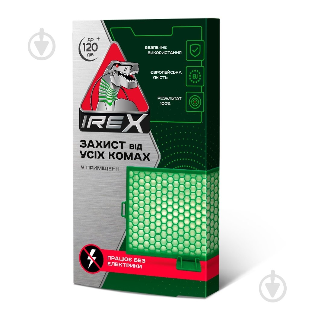 Пластина фумігаційна IREX від усіх видів комах - фото 2