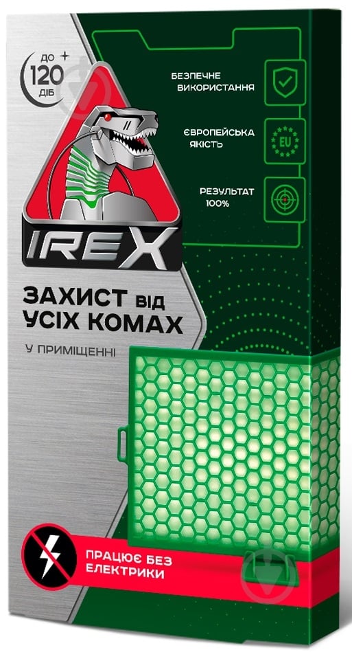 Пластина фумігаційна IREX від усіх видів комах - фото 1
